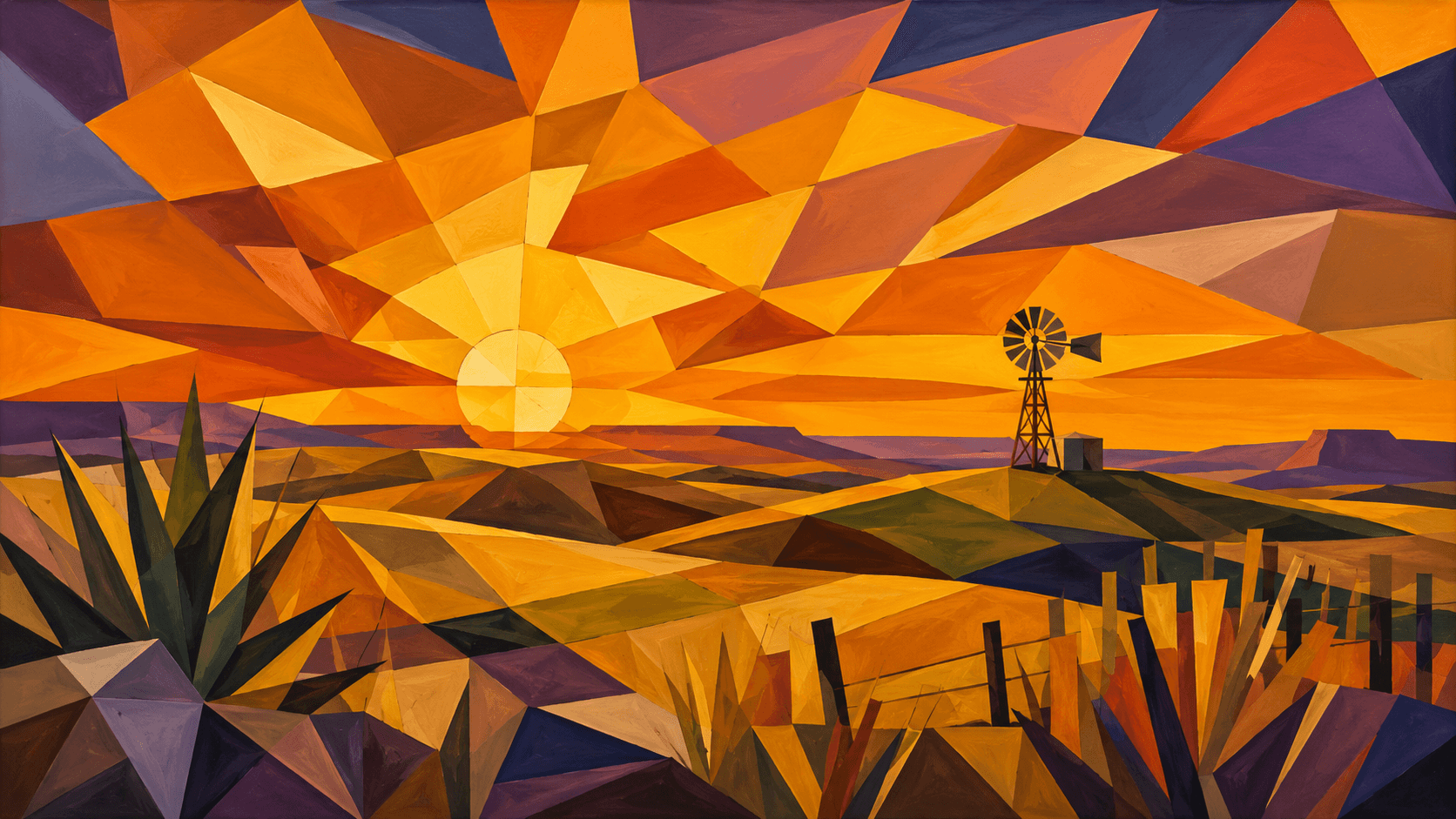 A west Texas Sunset