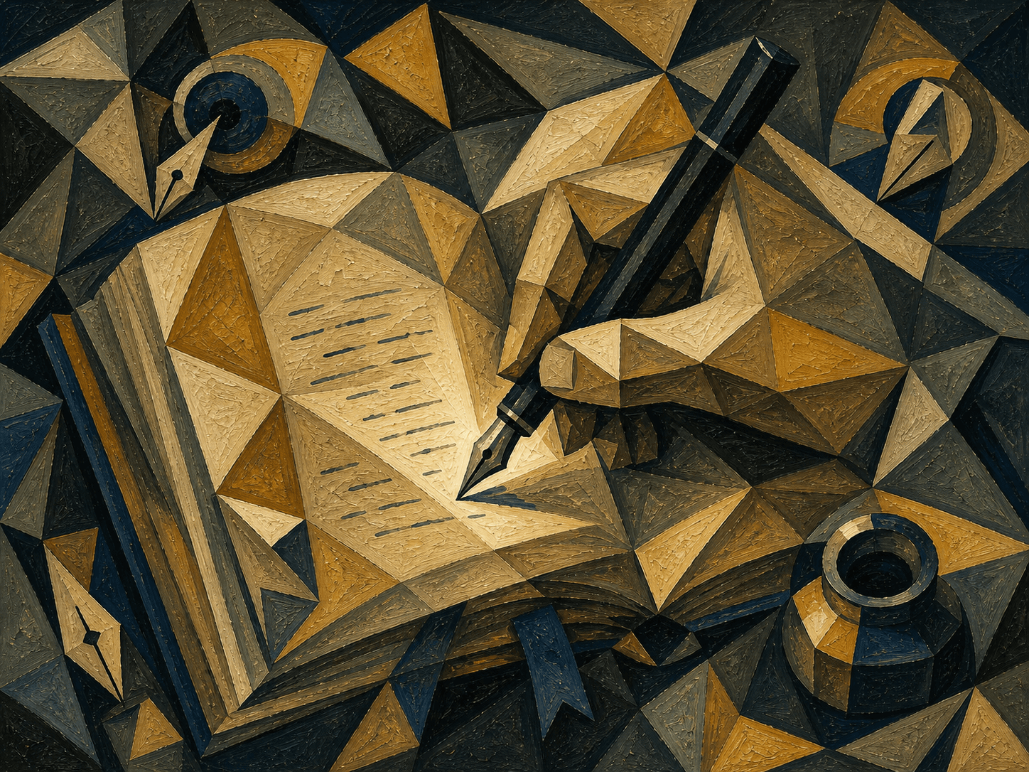 a hand writing in a diary